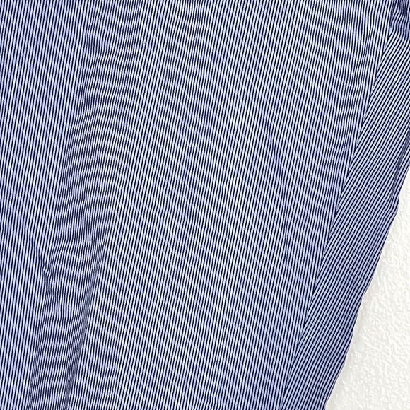 Armani Exchange Mens Pants Size 36 Striped Railroad Pockets Blue Dress Straight - Picture 6 of 14